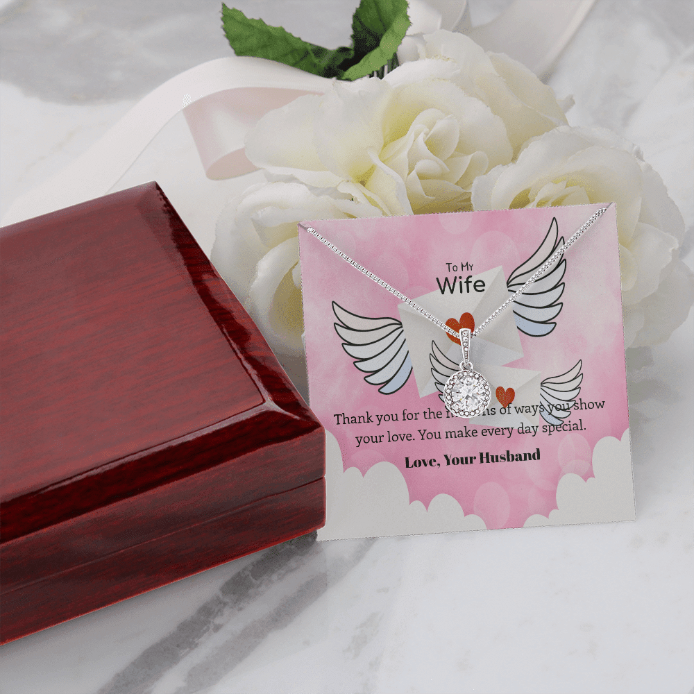 Wife Valentines Gift Show Your Love Eternal Union Necklace - Eternal Hope