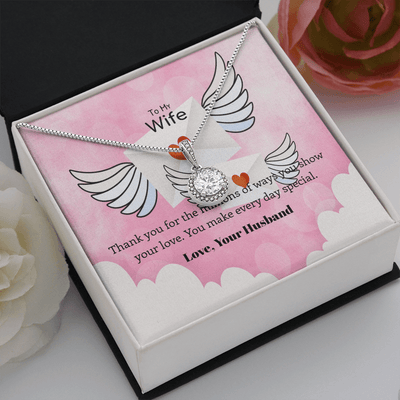 Wife Valentines Gift Show Your Love Eternal Union Necklace - Eternal Hope