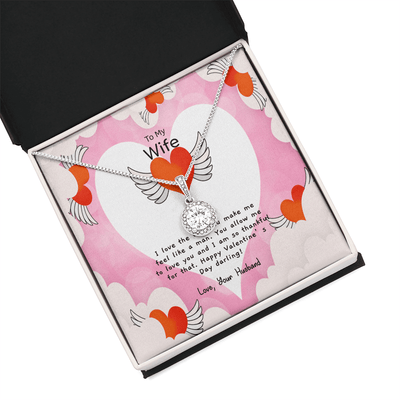 Wife Valentines Gift Like a Man Eternal Union Necklace - Eternal Hope