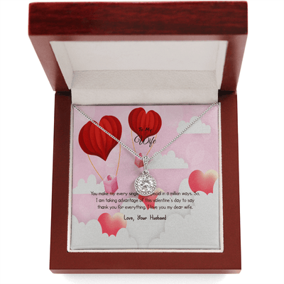 Wife Valentines Gift Thank You For Everything Eternal Union Necklace - Eternal Hope