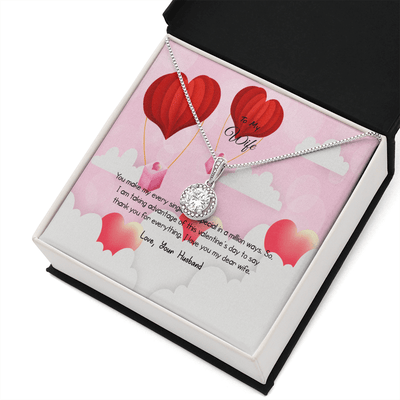 Wife Valentines Gift Thank You For Everything Eternal Union Necklace - Eternal Hope