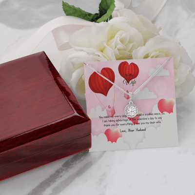 Wife Valentines Gift Thank You For Everything Eternal Union Necklace - Eternal Hope