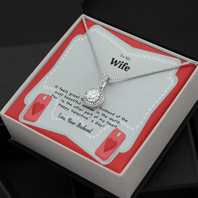 Wife Valentines Gift It Feels Great Eternal Union Necklace - Eternal Hope