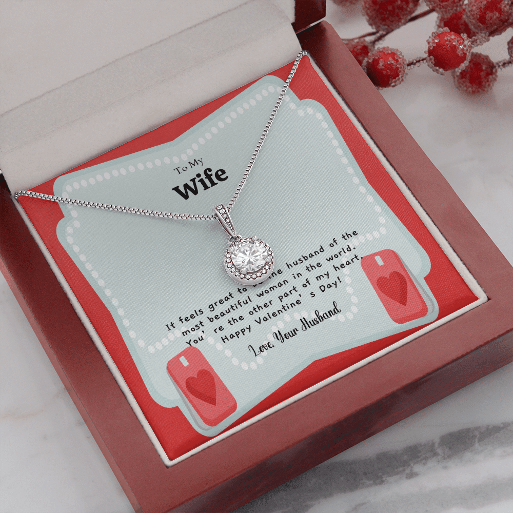 Wife Valentines Gift It Feels Great Eternal Union Necklace - Eternal Hope