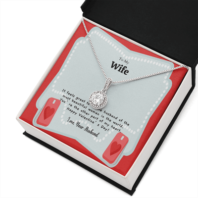 Wife Valentines Gift It Feels Great Eternal Union Necklace - Eternal Hope