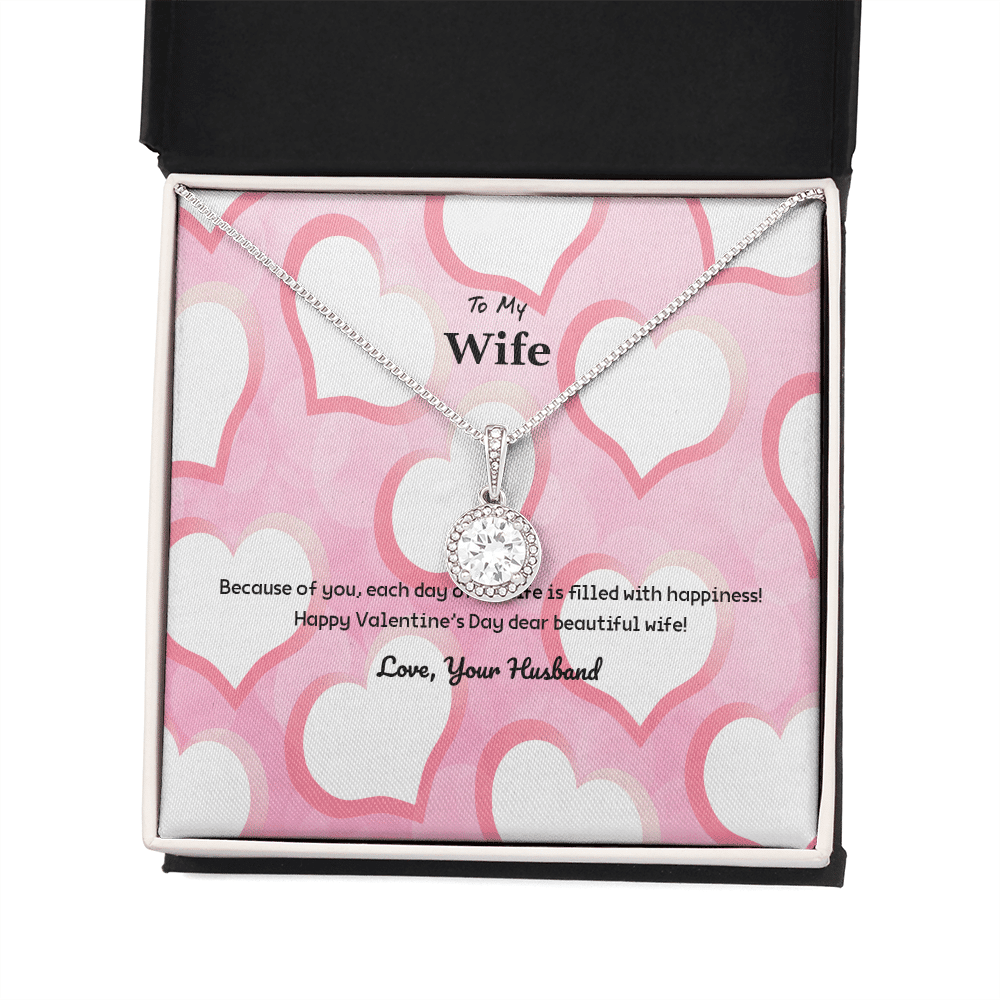 Wife Valentines Gift Filled With Happiness Eternal Union Necklace - Eternal Hope