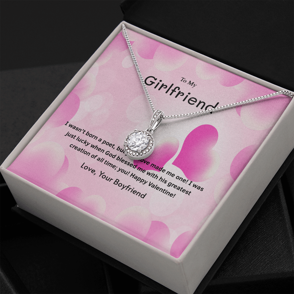 To My Girlfriend Valentines Gift Just Lucky Eternal Union Necklace - Eternal Hope