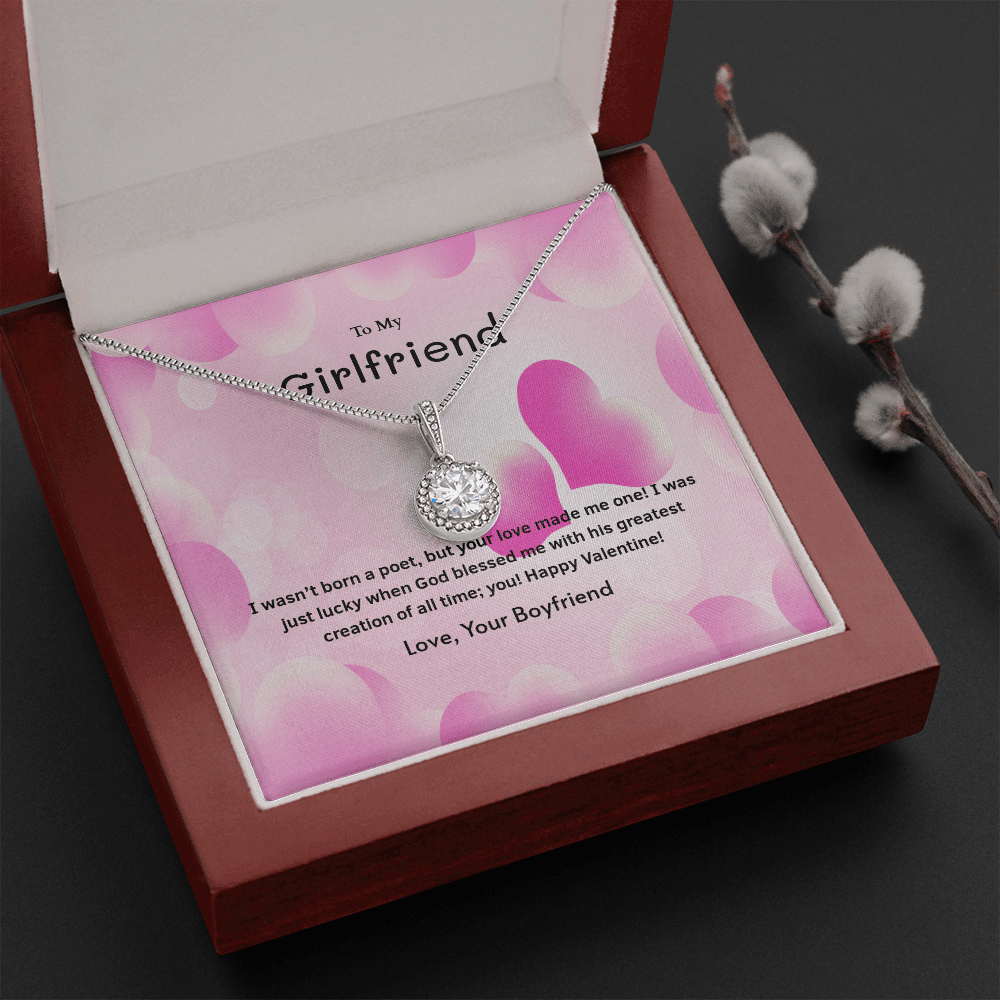 To My Girlfriend Valentines Gift Just Lucky Eternal Union Necklace - Eternal Hope