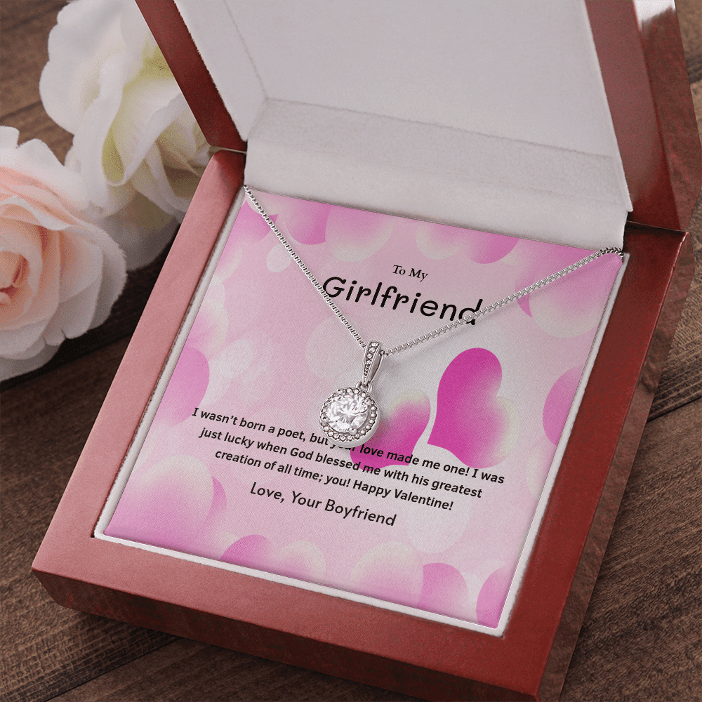 To My Girlfriend Valentines Gift Just Lucky Eternal Union Necklace - Eternal Hope