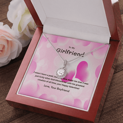 To My Girlfriend Valentines Gift Just Lucky Eternal Union Necklace - Eternal Hope