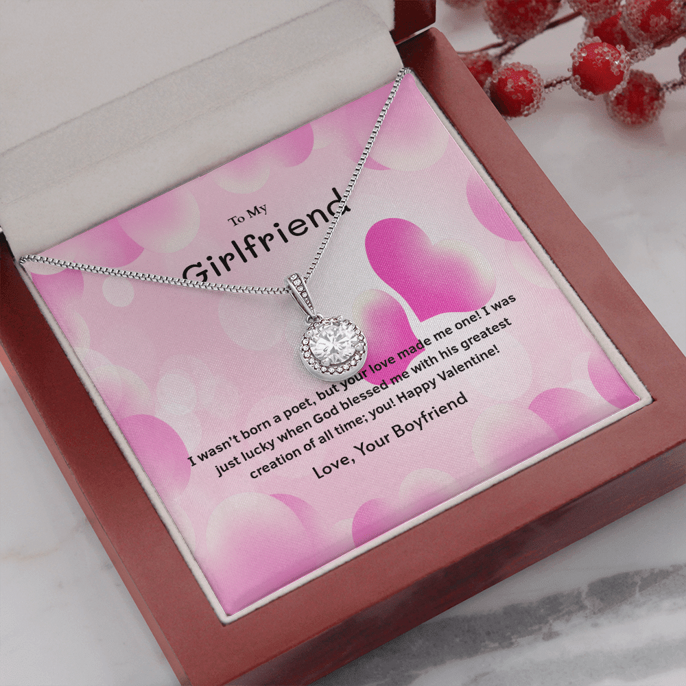 To My Girlfriend Valentines Gift Just Lucky Eternal Union Necklace - Eternal Hope