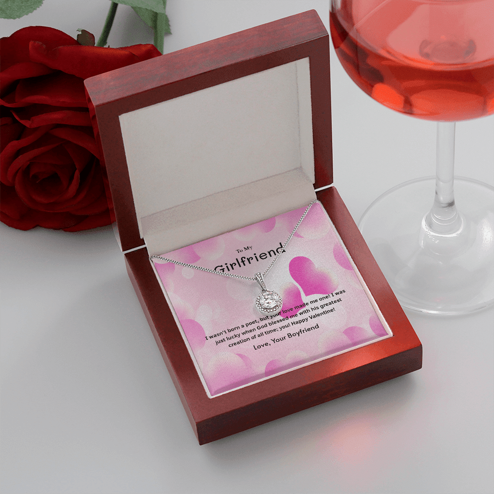 To My Girlfriend Valentines Gift Just Lucky Eternal Union Necklace - Eternal Hope