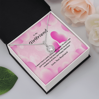 To My Girlfriend Valentines Gift Just Lucky Eternal Union Necklace - Eternal Hope