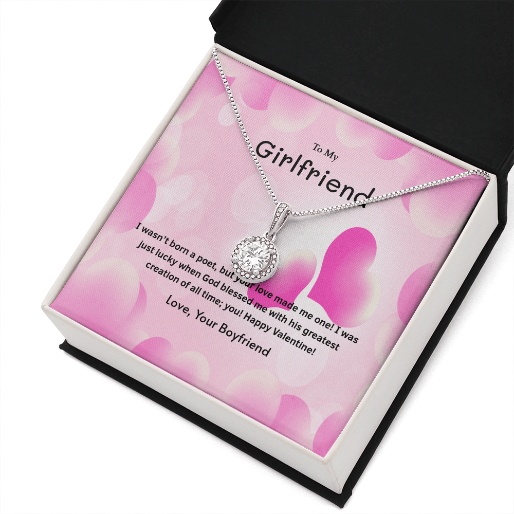 To My Girlfriend Valentines Gift Just Lucky Eternal Union Necklace - Eternal Hope