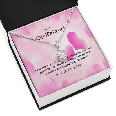 To My Girlfriend Valentines Gift Just Lucky Eternal Union Necklace - Eternal Hope