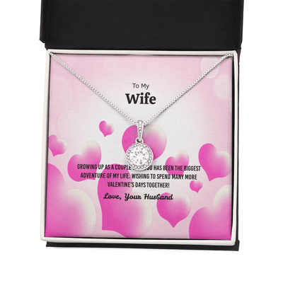 Wife Valentines Gift Growing Up With You Eternal Union Necklace - Eternal Hope