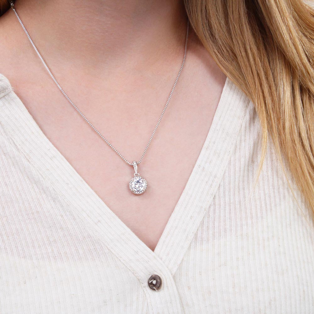 To My Girlfriend Valentines Gift Meaningful Life Eternal Union Necklace - Eternal Hope