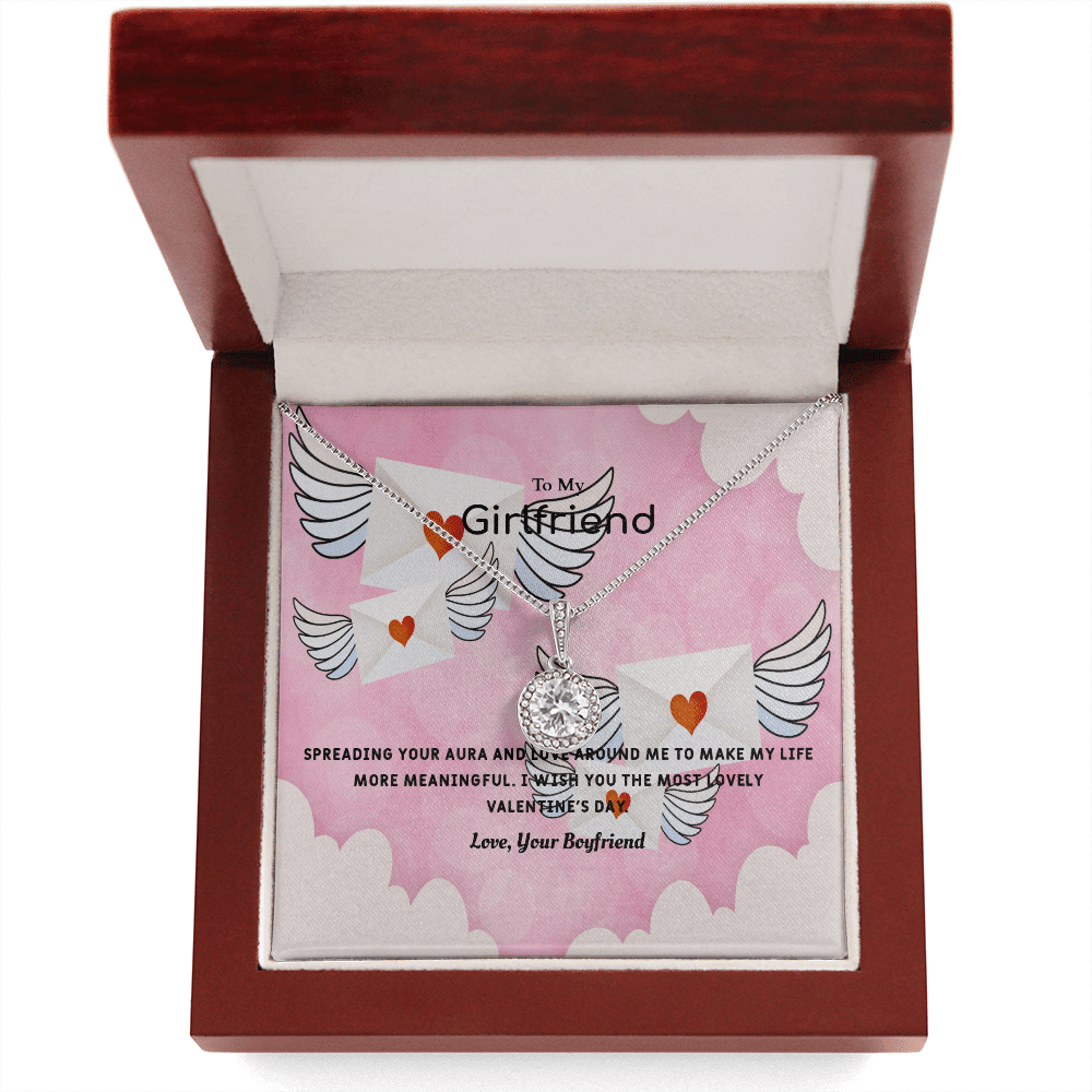 To My Girlfriend Valentines Gift Meaningful Life Eternal Union Necklace - Eternal Hope
