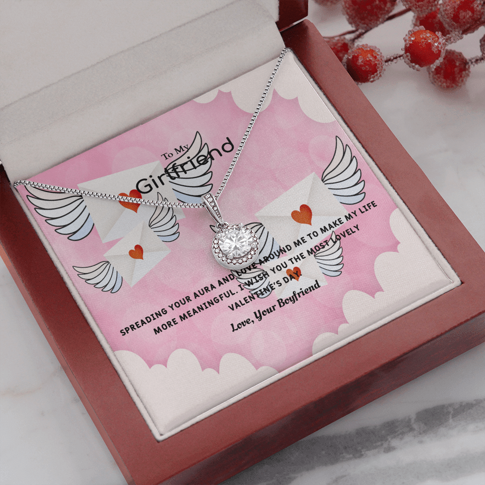 To My Girlfriend Valentines Gift Meaningful Life Eternal Union Necklace - Eternal Hope