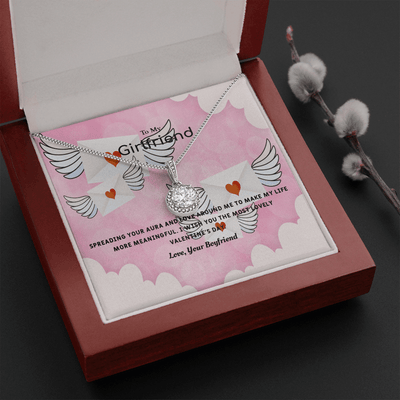 To My Girlfriend Valentines Gift Meaningful Life Eternal Union Necklace - Eternal Hope