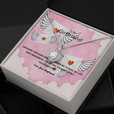 To My Girlfriend Valentines Gift Meaningful Life Eternal Union Necklace - Eternal Hope