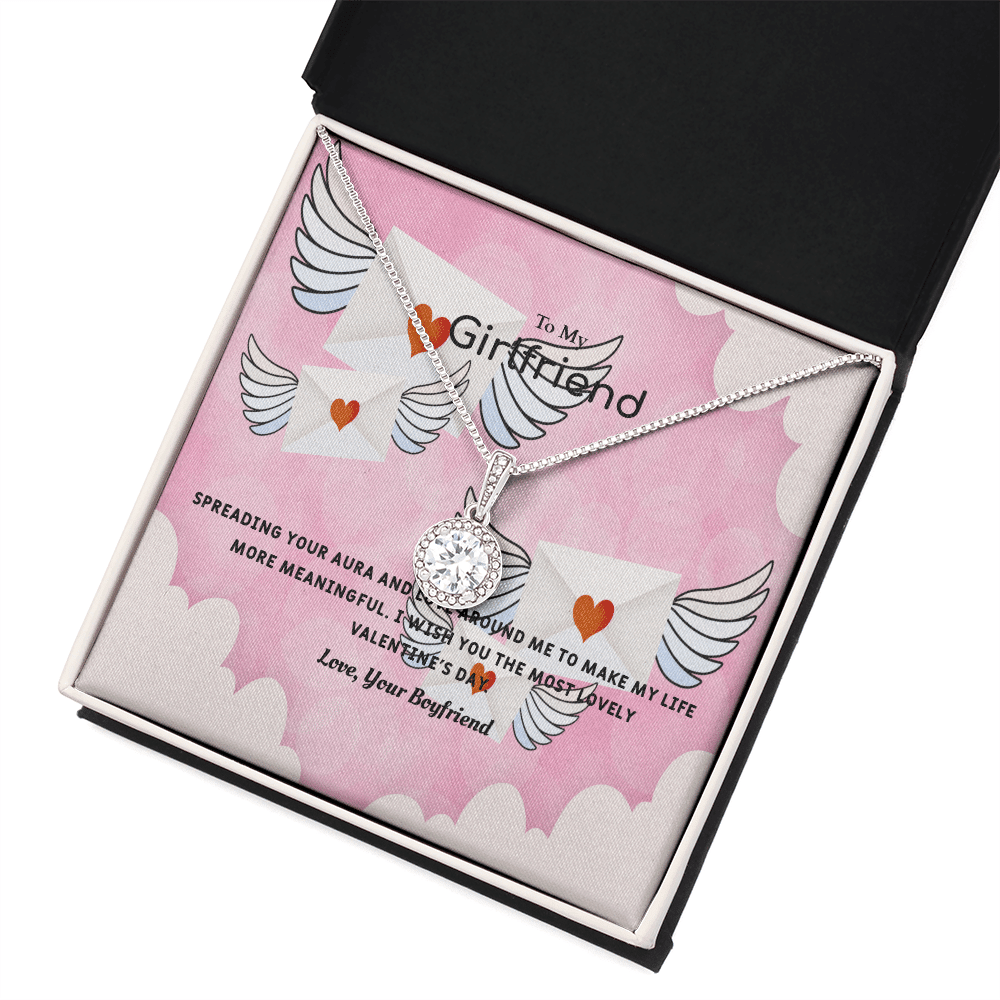 To My Girlfriend Valentines Gift Meaningful Life Eternal Union Necklace - Eternal Hope
