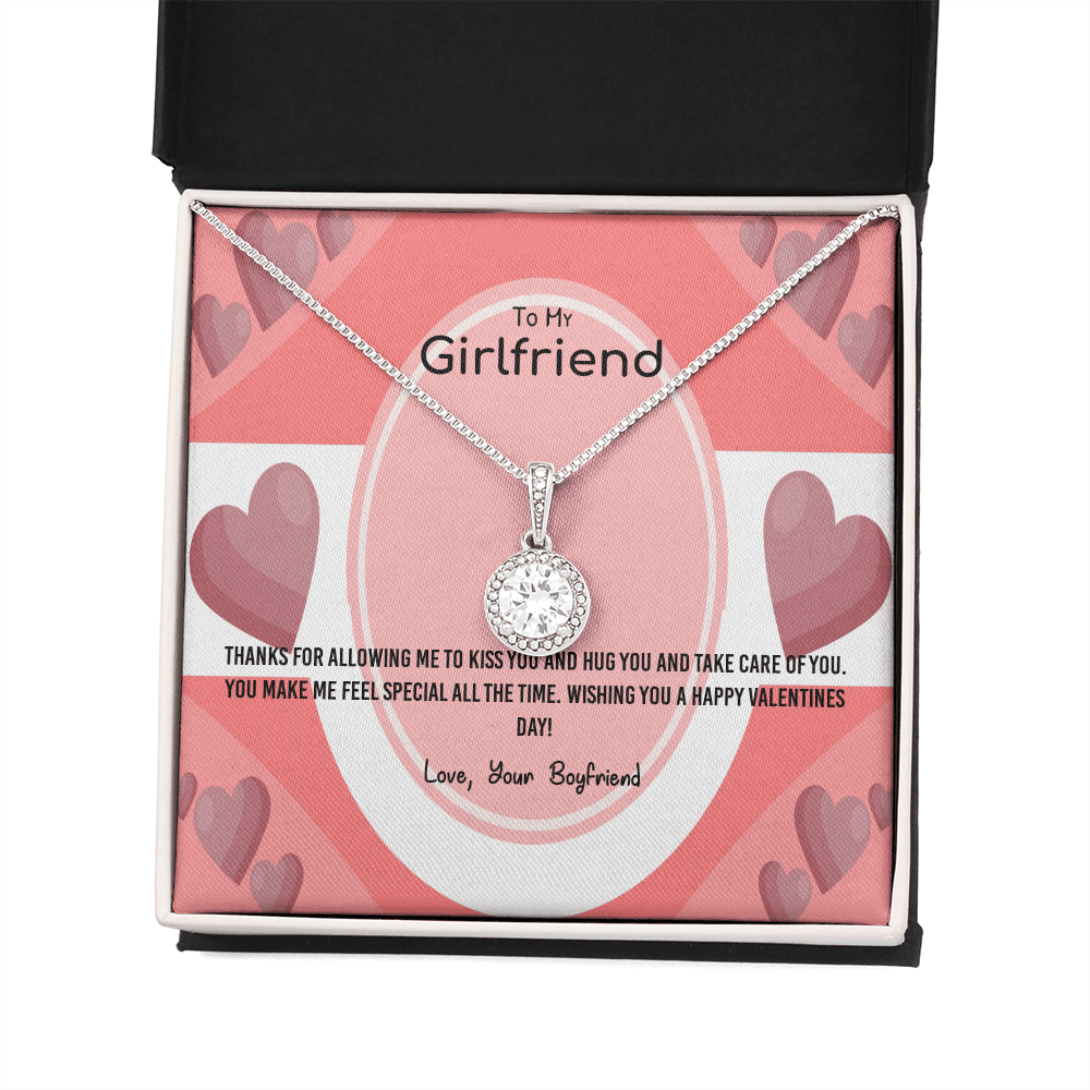 To My Girlfriend Valentines Gift Feeling Special Eternal Union Necklace - Eternal Hope