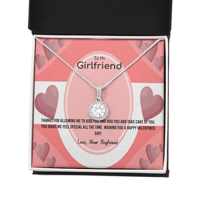 To My Girlfriend Valentines Gift Feeling Special Eternal Union Necklace - Eternal Hope