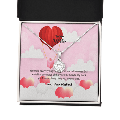 Wife Valentines Gift Special in a Million Ways Eternal Union Necklace - Eternal Hope
