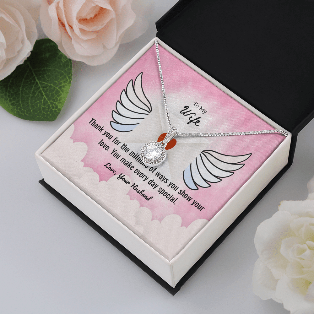 Wife Valentines Gift Millions of Ways Eternal Union Necklace - Eternal Hope
