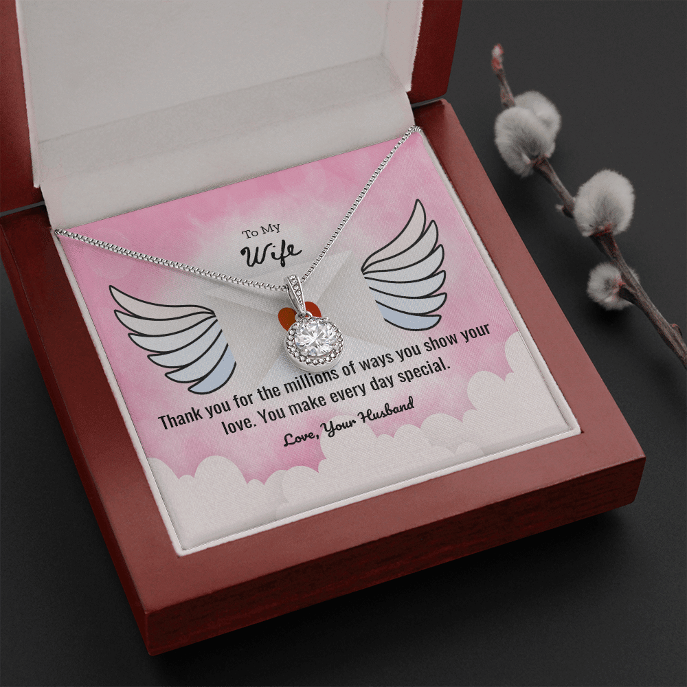 Wife Valentines Gift Millions of Ways Eternal Union Necklace - Eternal Hope