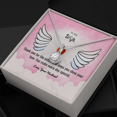 Wife Valentines Gift Millions of Ways Eternal Union Necklace - Eternal Hope