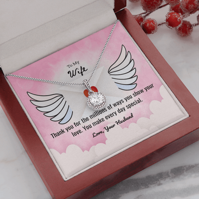 Wife Valentines Gift Millions of Ways Eternal Union Necklace - Eternal Hope