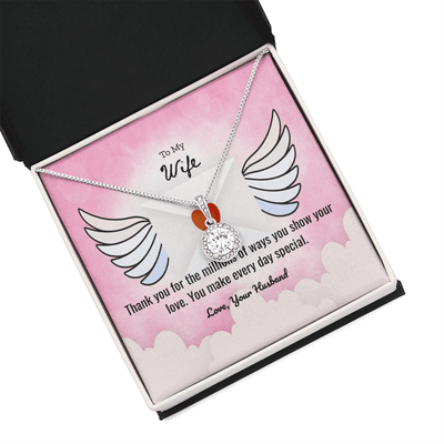 Wife Valentines Gift Millions of Ways Eternal Union Necklace - Eternal Hope