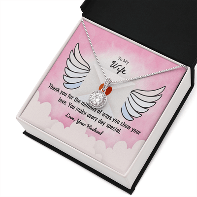 Wife Valentines Gift Millions of Ways Eternal Union Necklace - Eternal Hope