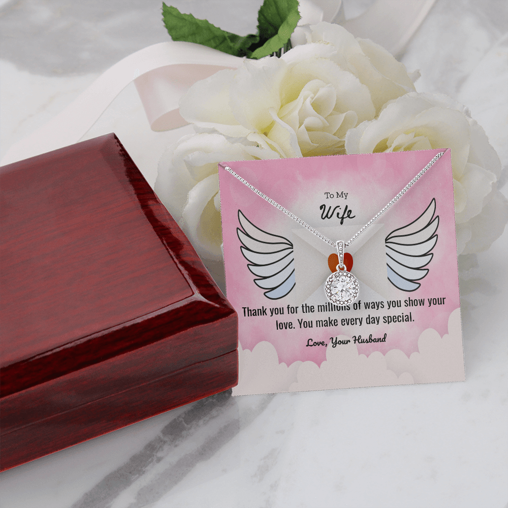 Wife Valentines Gift Millions of Ways Eternal Union Necklace - Eternal Hope