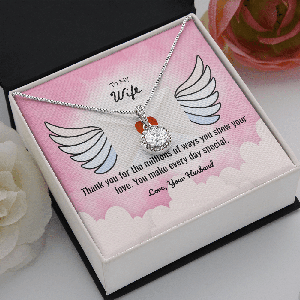Wife Valentines Gift Millions of Ways Eternal Union Necklace - Eternal Hope