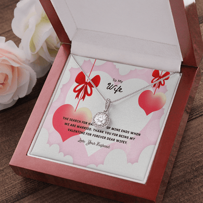 Wife Valentines Gift Search For Happiness Eternal Union Necklace - Eternal Hope