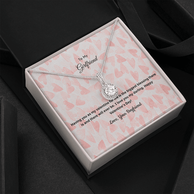 To My Girlfriend Valentines Gift Biggest Blessing Eternal Union Necklace - Eternal Hope