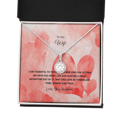 Wife Valentines Gift Tender and Pure Eternal Union Necklace - Eternal Hope