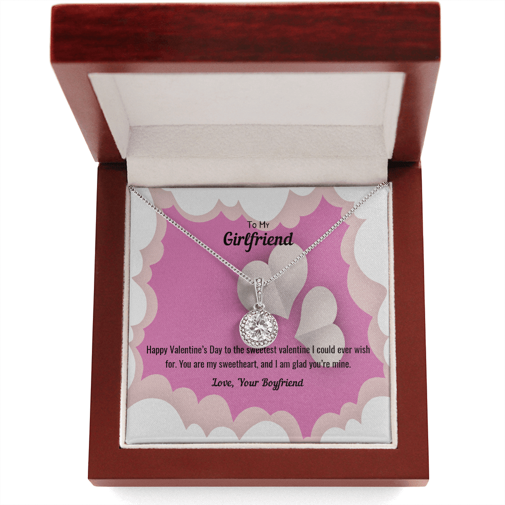 To My Girlfriend Valentines Gift Sweetest Valentine Eternal Union Necklace - Eternal Hope