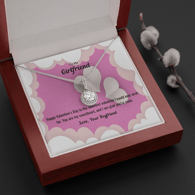 To My Girlfriend Valentines Gift Sweetest Valentine Eternal Union Necklace - Eternal Hope