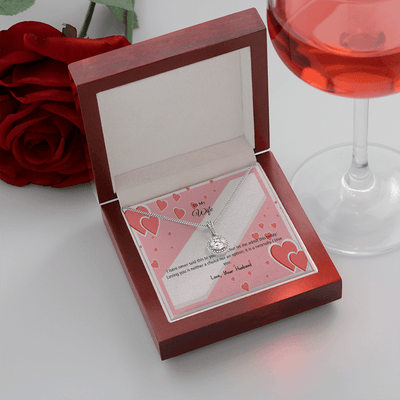 Wife Valentines Gift Love is Necessity Eternal Union Necklace - Eternal Hope