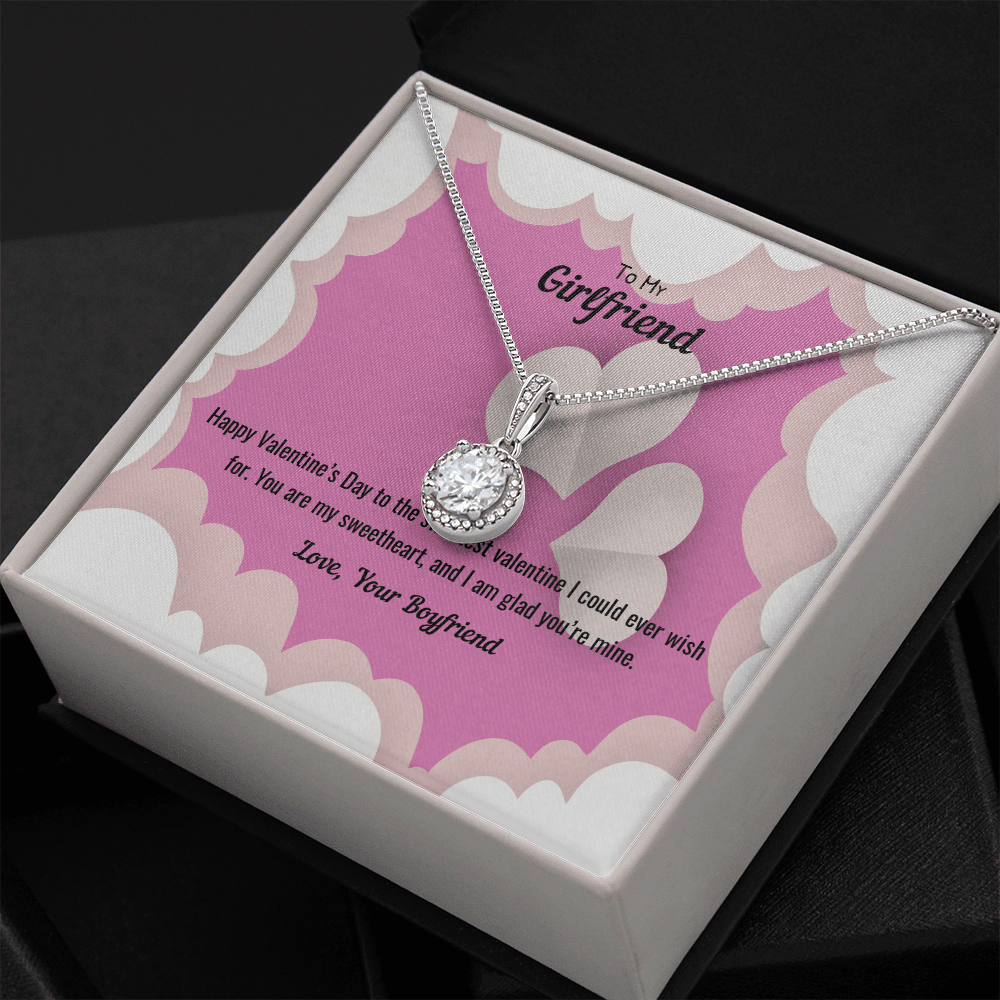 To My Girlfriend Valentines Gift Sweetest Valentine Eternal Union Necklace - Eternal Hope