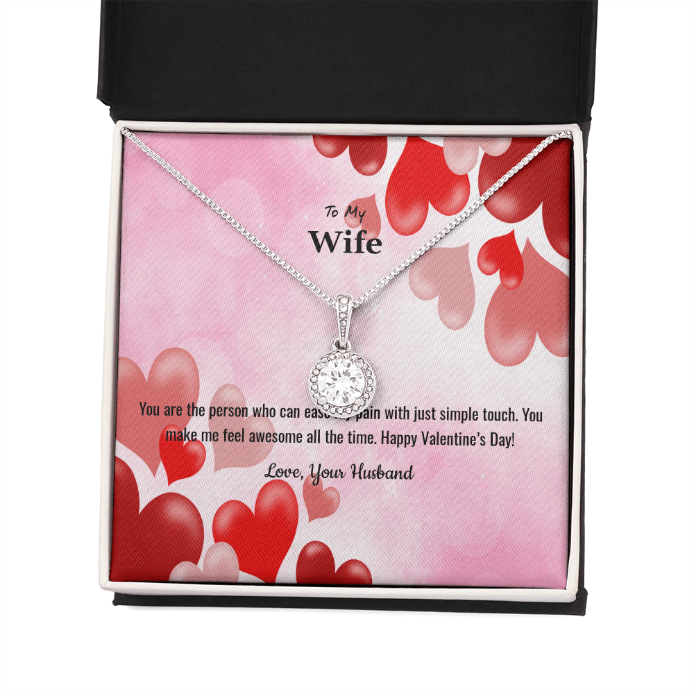Wife Valentines Gift You Make Me Feel Awesome Eternal Union Necklace - Eternal Hope