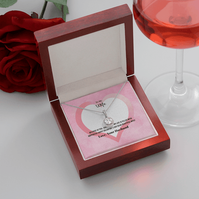 Wife Valentines Gift Each Day of My Life Eternal Union Necklace - Eternal Hope