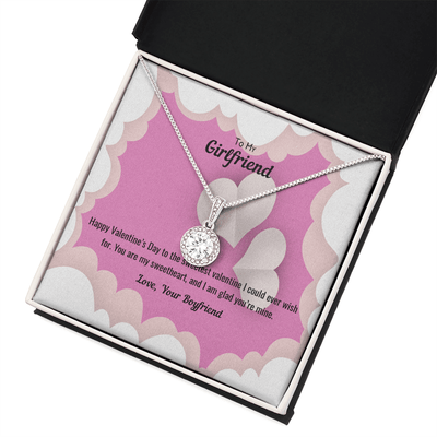 To My Girlfriend Valentines Gift Sweetest Valentine Eternal Union Necklace - Eternal Hope