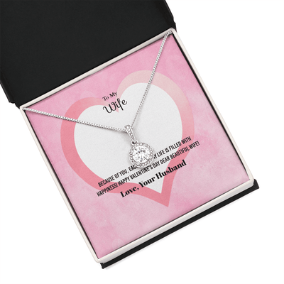 Wife Valentines Gift Each Day of My Life Eternal Union Necklace - Eternal Hope