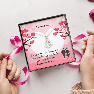 Wife Necklace Gift Loving You Anchor Pendant Message Card - Anchor Necklace Love Messages Gifts