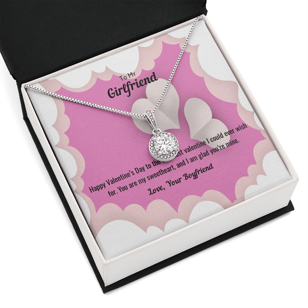 To My Girlfriend Valentines Gift Sweetest Valentine Eternal Union Necklace - Eternal Hope